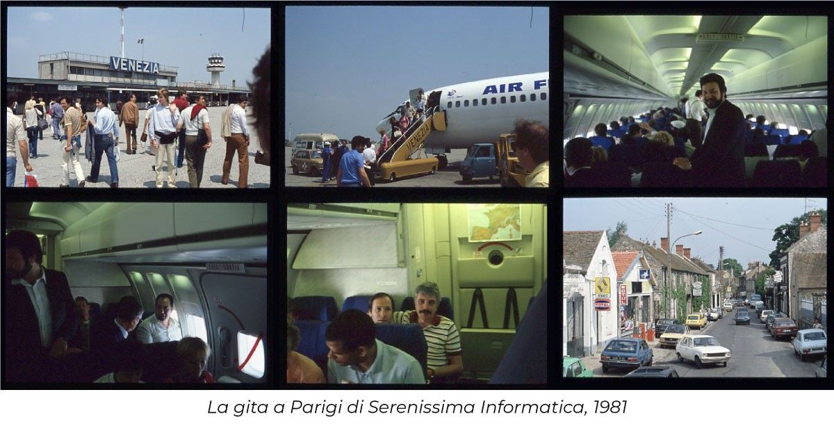 Diapositive gita a Parigi Serenissima Informatica