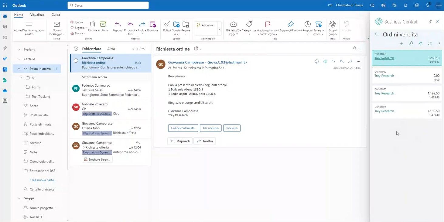 documenti commerciali in outlook 5
