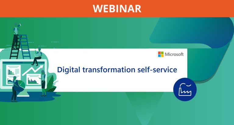 erp e power platform digital transformation self-service