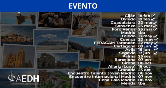 Cover citas AEDH 2025