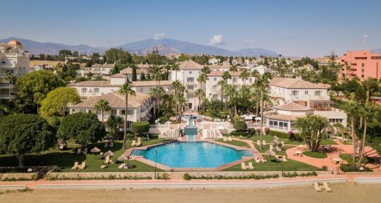 Las Dunas Hotel dall'alto