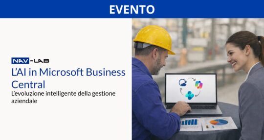 Cover Evento NAV-LAB AI in Business Central