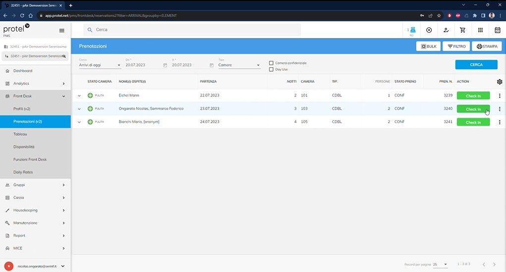 Check-in preciso, perfetto e veloce? è SemplicisSImo! screen 1
