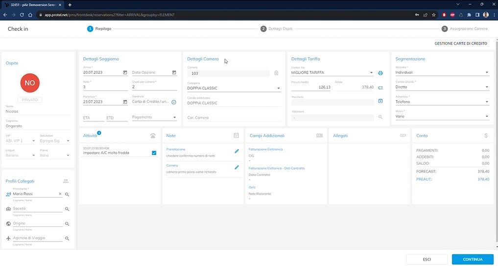 Check-in preciso, perfetto e veloce? è SemplicisSImo! screen 2