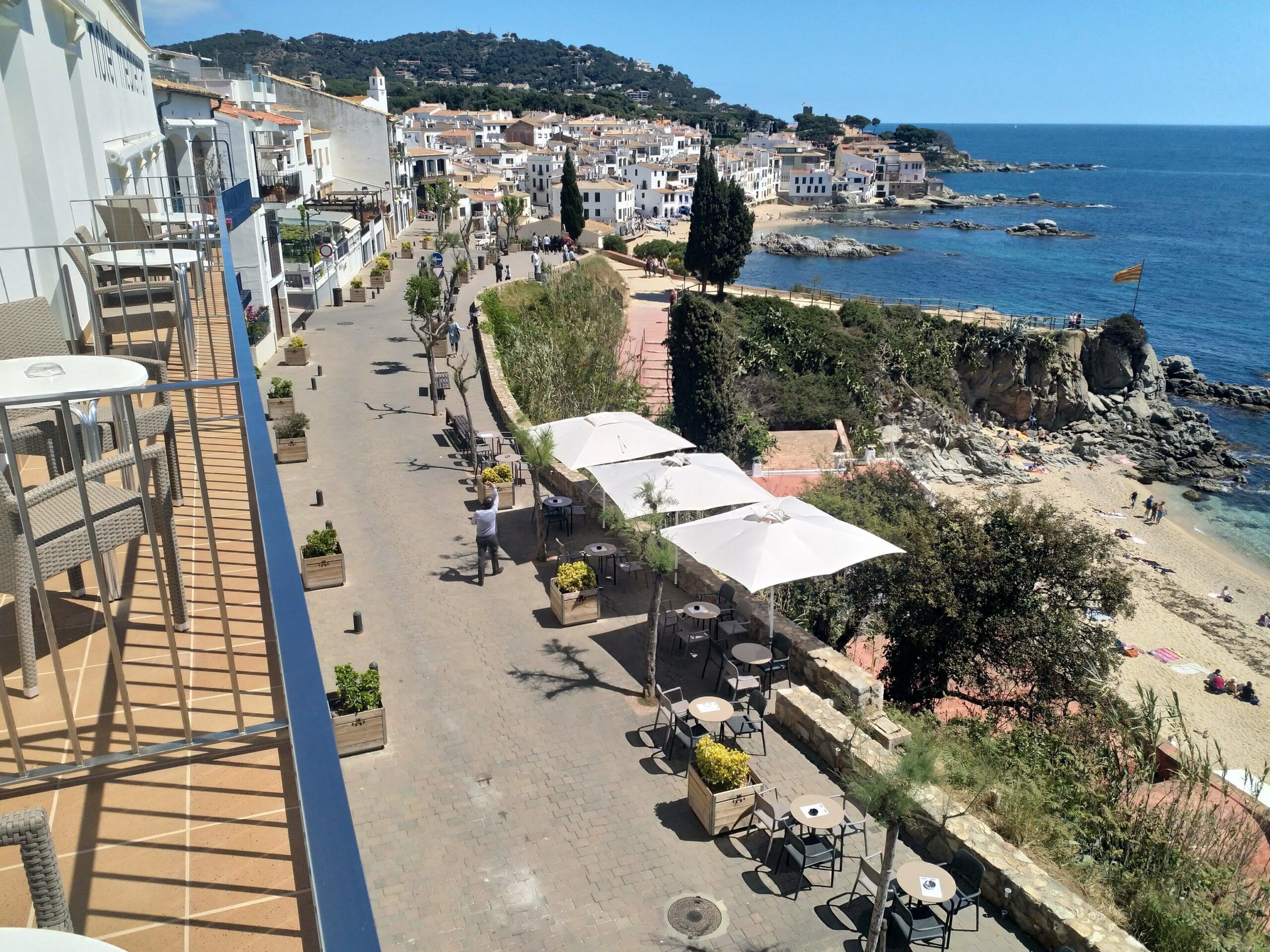 Hotel Mediterrani terraza