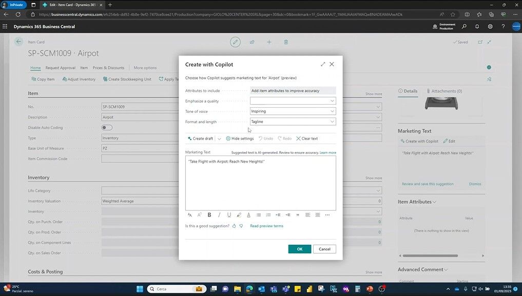 Copilot intelligenza artificiale in BC