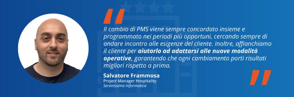 Quote Salvatore Frammosa migrazione senza stress